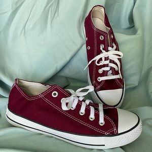 Converse All Stars in hard-to-find maroon